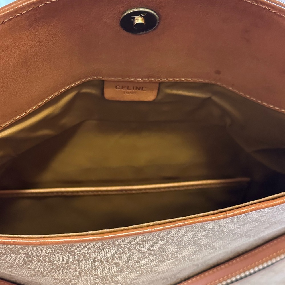 Celine Authentic Macadam Envelope Clutch Purse - image 5